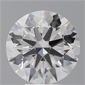 Lab Grown Diamond 6.06 Carats, Round with Ideal Cut, E Color, VVS2 Clarity and Certified by IGI