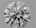 Diamante Natural 0.50 quilates, Redondo , Color D, claridad SI1 y certificado GIA