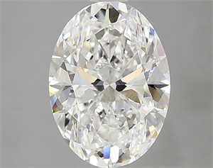 Picture of Natural Diamond 3.00 Carats, Oval with  Cut, D Color, VS1 Clarity and Certified by GIA