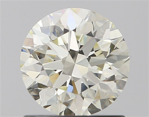 Picture of Natural Diamond 1.00 Carats, Round with Excellent Cut, K Color, VVS2 Clarity and Certified by IGI