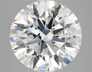 Picture of Lab Grown Diamond 3.05 Carats, Round with Excellent Cut, E Color, VVS2 Clarity and Certified by IGI