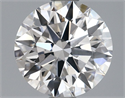 Del inventario de diamantes de laboratorio, 1.46 quilates, Redondo , Color E, claridad VVS2 y certificado IGI