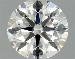 Foto Diamante Natural 0.42 quilates, Redondo , Color H, claridad VS1 y certificado GIA de