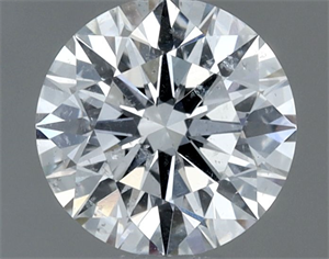 Foto Diamante Natural 0.70 quilates, Redondo , Color E, claridad I1 y certificado GIA de