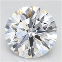 Del inventario de diamantes de laboratorio, 3.35 quilates, Redondo , Color D, claridad VVS1 y certificado IGI