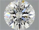 Diamante Natural 0.56 quilates, Redondo , Color H, claridad VVS1 y certificado GIA
