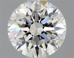 Foto Diamante Natural 0.56 quilates, Redondo , Color H, claridad VVS1 y certificado GIA de