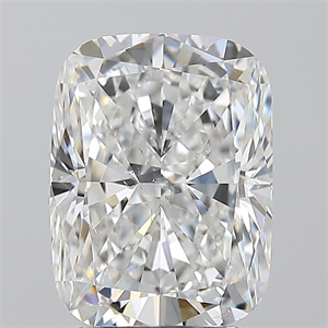 Picture of Natural Diamond 3.02 Carats, Cushion with  Cut, E Color, SI1 Clarity and Certified by GIA