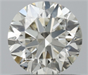 Diamante Natural 0.70 quilates, Redondo , Color J, claridad VVS1 y certificado IGI