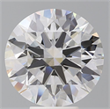 Lab Grown Diamond 6.56 Carats, Round with Ideal Cut, F Color, VVS2 Clarity and Certified by IGI