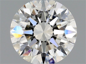 Picture of Natural Diamond 0.50 Carats, Round with Excellent Cut, H Color, VS1 Clarity and Certified by GIA