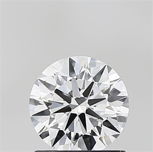 Picture of Lab Grown Diamond 1.04 Carats, Round with Ideal Cut, E Color, VS1 Clarity and Certified by IGI