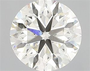 Picture of Natural Diamond 0.81 Carats, Round with Very Good Cut, L Color, VS2 Clarity and Certified by GIA