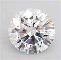 Lab Grown Diamond 8.06 Carats, Round with Ideal Cut, F Color, VVS2 Clarity and Certified by IGI