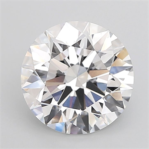 Picture of Lab Grown Diamond 8.06 Carats, Round with Ideal Cut, F Color, VVS2 Clarity and Certified by IGI