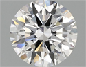 Del inventario de diamantes de laboratorio, 1.57 quilates, Redondo , Color F, claridad VS2 y certificado IGI