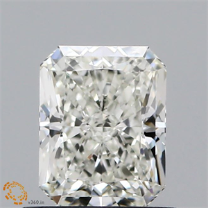 Picture of Natural Diamond 0.81 Carats, Radiant with  Cut, K Color, VVS2 Clarity and Certified by GIA