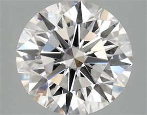 Picture of Lab Grown Diamond 3.04 Carats, Round with Ideal Cut, E Color, VS1 Clarity and Certified by IGI