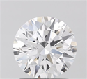 Del inventario de diamantes de laboratorio, 1.58 quilates, Redondo , Color D, claridad VVS2 y certificado IGI