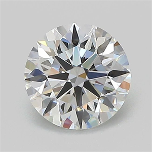 Picture of Lab Grown Diamond 1.04 Carats, Round with Ideal Cut, D Color, VS1 Clarity and Certified by IGI