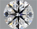 Natural Diamond 0.71 Carats, Round with Very Good Cut, E Color, VVS2 Clarity and Certified by GIA