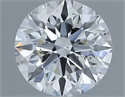 Natural Diamond 1.00 Carats, Round with Excellent Cut, E Color, SI2 Clarity and Certified by GIA
