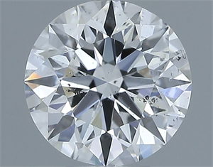 Picture of Natural Diamond 1.00 Carats, Round with Excellent Cut, E Color, SI2 Clarity and Certified by GIA