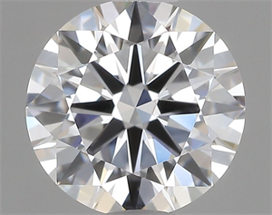 Picture of Lab Grown Diamond 1.01 Carats, Round with Ideal Cut, D Color, VVS2 Clarity and Certified by IGI