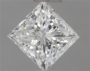 Foto Diamante Natural 0.70 quilates, Princesa , Color G, claridad VVS2 y certificado IGI de