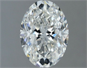 Diamante Natural 0.90 quilates, Ovalado , Color H, claridad SI1 y certificado GIA