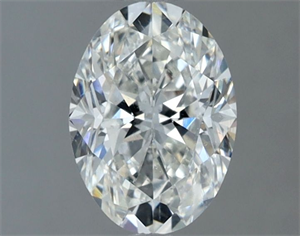 Foto Diamante Natural 0.90 quilates, Ovalado , Color H, claridad SI1 y certificado GIA de