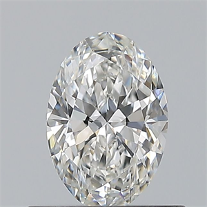 Picture of Natural Diamond 0.50 Carats, Oval with  Cut, F Color, VVS1 Clarity and Certified by GIA
