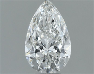 Picture of Natural Diamond 0.50 Carats, Pear with  Cut, G Color, VS2 Clarity and Certified by GIA