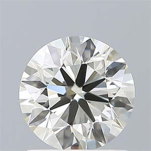 Picture of Natural Diamond 0.96 Carats, Round with Excellent Cut, H Color, VVS1 Clarity and Certified by IGI