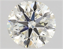 Natural Diamond 1.01 Carats, Round with Excellent Cut, K Color, VS2 Clarity and Certified by GIA