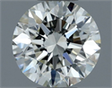 Diamante Natural 0.50 quilates, Redondo , Color H, claridad VVS2 y certificado IGI