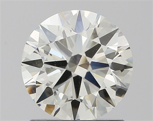 Picture of Natural Diamond 1.21 Carats, Round with Excellent Cut, J Color, SI1 Clarity and Certified by IGI