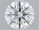 Del inventario de diamantes de laboratorio, 2.15 quilates, Redondo , Color D, claridad VS1 y certificado GIA