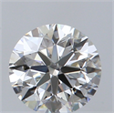 Diamante Natural 0.40 quilates, Redondo , Color H, claridad IF y certificado GIA