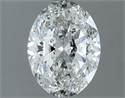 Diamante Natural 1.40 quilates, Ovalado , Color F, claridad I1 y certificado GIA
