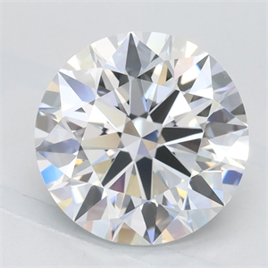 Picture of Lab Grown Diamond 2.23 Carats, Round with Excellent Cut, D Color, IF Clarity and Certified by GIA