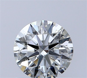 Picture of Natural Diamond 0.70 Carats, Round with Excellent Cut, J Color, VS1 Clarity and Certified by GIA