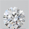 Diamante Natural 0.60 quilates, Redondo , Color D, claridad VVS1 y certificado GIA