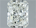 Natural Diamond 1.30 Carats, Radiant with  Cut, I Color, VVS1 Clarity and Certified by IGI