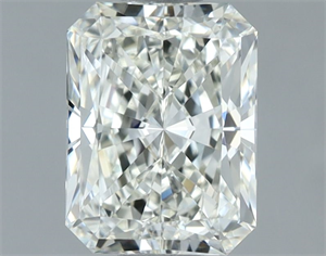Picture of Natural Diamond 1.30 Carats, Radiant with  Cut, I Color, VVS1 Clarity and Certified by IGI