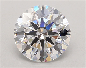 Picture of Lab Grown Diamond 3.04 Carats, Round with Ideal Cut, D Color, VVS1 Clarity and Certified by IGI