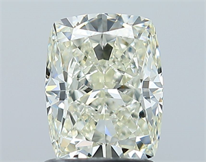 Foto Diamante Natural 1.51 quilates, Del cojín , Color L, claridad VS1 y certificado GIA de