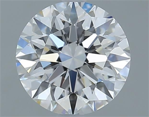Picture of Lab Grown Diamond 1.03 Carats, Round with Ideal Cut, D Color, VVS1 Clarity and Certified by IGI