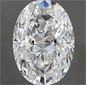 Diamante Natural 2.20 quilates, Ovalado , Color G, claridad VS1 y certificado GIA