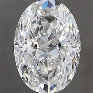 Foto Diamante Natural 2.20 quilates, Ovalado , Color G, claridad VS1 y certificado GIA de